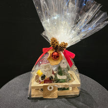 Load image into Gallery viewer, Holiday Kitchen - Mud Pie Dolomite Salt & Pepper Shakers - Santa/Tree Gift Set