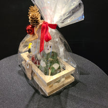 Load image into Gallery viewer, Holiday Kitchen - Mud Pie Dolomite Salt & Pepper Shakers - Santa/Tree Gift Set