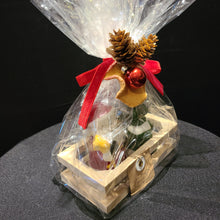 Load image into Gallery viewer, Holiday Kitchen - Mud Pie Dolomite Salt & Pepper Shakers - Santa/Tree Gift Set