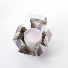 Load image into Gallery viewer, Candle - Glass Jar Frosted White - Blended Soy - Voy - Wild Sage & Royal Lavender Scent