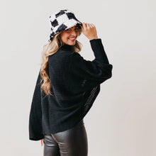 Load image into Gallery viewer, Shrug Cardigan - Stretchy Soft Knit Cardigan - Black