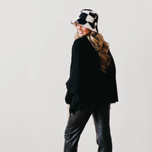 Load image into Gallery viewer, Shrug Cardigan - Stretchy Soft Knit Cardigan - Black