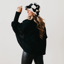 Load image into Gallery viewer, Shrug Cardigan - Stretchy Soft Knit Cardigan - Black