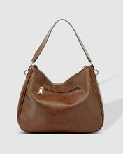 Load image into Gallery viewer, Handbag- Vegan Leather Additional Leopard Print Strap - Remi Cocoa