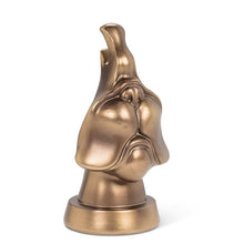 Load image into Gallery viewer, Eyeglass Holder - Resin Bronze Dog Face