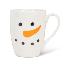 Load image into Gallery viewer, Holiday kitchen - Snowman Face Bone China Mug