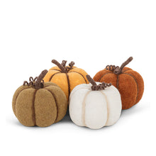 Load image into Gallery viewer, Fall Decor - Felt Pumpkins - Medium