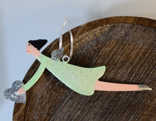 Load image into Gallery viewer, Angel Ornament green colour