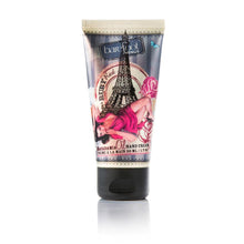 Load image into Gallery viewer, With this Barefoot Venus Ruby Red Hand Cream, your hands are pampered in a ultra-rich mix of macadamia nut oil, sesame seed oil and wheat germ oil for long-lasting smoothness.  Pairs perfectly with our other bath and body products and makes an beautiful addition to any gift set.  Made With: Macadamia Nut Oil Sweet Almond Oil Elder Flower Extract Silk Amino Acids Size:  50 ml