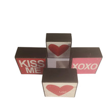 Load image into Gallery viewer, Everyone wants to be appreciated and these blocks show how much you care.  The blocks can be placed on any surface in your home, or hung on the wall.    Makes a great Valentine's Day, Birthday, Mother's/Father's Day or Just Because Gift.  Size:  4" x 4" x 2"  Materials: Wood and paint
