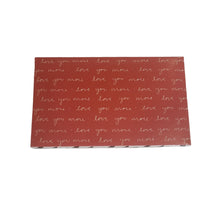 Load image into Gallery viewer, The Essential Matchbox!!  Embellished with "Love You More", this box of  matches is a gift that anyone in your life is sure to get plenty of use from.  The matchbox design sparks joy all around.  Pair it with one of our beautiful candles for the ultimate gift.  Makes a great Valentine's Day, Birthday, Mother's/Father's Day or Just Because gift.  Box Size:  4.25" L x 2.5" W x .5" D  Matches: Approximately 3.5" L each