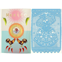 Load image into Gallery viewer, Made for notes-on-the-go. Beautifully detailed artwork by artist Christian Lacroix both outside and inside the jourrnals.  These gilded gold edged journals are great for recipes, to-do lists, work details, or just doodles and daily thoughts, complete with striped ribbon marker for 128 lined pages.  Perfect as a gift for yourself or someone who loves to put their thoughts to paper.    3 Styles to choose from:  Mexico Rio De Janeiro Mascerade Dimensions:  8" H x 6" W