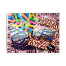 Load image into Gallery viewer, Made for notes-on-the-go. Beautifully detailed artwork by artist Christian Lacroix both outside and inside the jourrnals.  These gilded gold edged journals are great for recipes, to-do lists, work details, or just doodles and daily thoughts, complete with striped ribbon marker for 128 lined pages.  Perfect as a gift for yourself or someone who loves to put their thoughts to paper.    3 Styles to choose from:  Mexico Rio De Janeiro Mascerade Dimensions:  8" H x 6" W