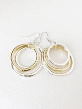Load image into Gallery viewer, Gold and Silver  plated 1.75&quot; diameter  Hypoallergenic Nickel/lead free 3 coats anti-tarnish
