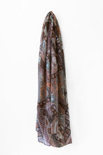 Load image into Gallery viewer, Scarf - Boho Print- Brown
