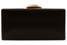 Load image into Gallery viewer, Clutch Purse - London with Chain - Black
