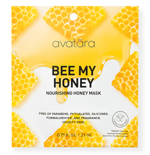 Load image into Gallery viewer, Face Mask  - Bee My Honey - Nourishing Honey Sheet Mask Skin Care
