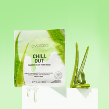 Load image into Gallery viewer, Face Mask  - Chill Out - Calming Aloe Vera Sheet Mask Skin Care
