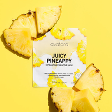 Load image into Gallery viewer, Face Mask  - Juicy Pineappy - Exfoliating Pineapple Sheet Mask Skin Care
