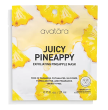 Load image into Gallery viewer, Face Mask  - Juicy Pineappy - Exfoliating Pineapple Sheet Mask Skin Care
