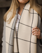 Load image into Gallery viewer, Scarf - Priya - Cream
