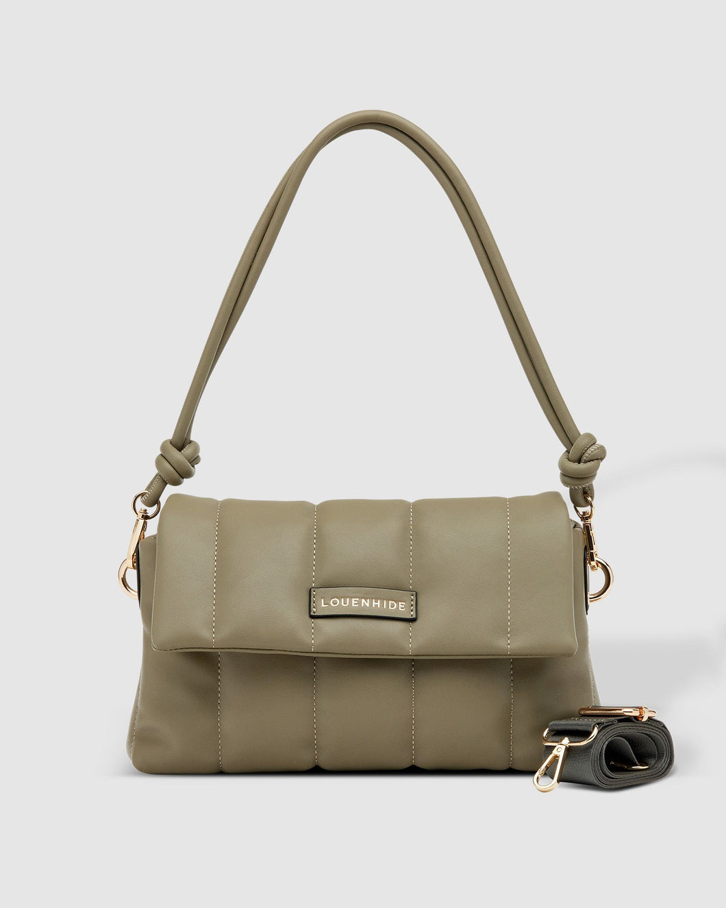 Handbag- Utah Puffer Crossbody- Khaki