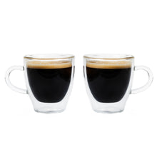 Load image into Gallery viewer, Espresso Cups - Glass Double Wall - Turin (Set of 2)
