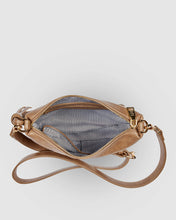 Load image into Gallery viewer, Crossbody Bag- Vegan Leather - Baby Daisy - Mocha
