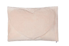 Load image into Gallery viewer, Luv It Pink is a dual-use pillowcase offering both comfort and functionality. This innovative pillowcase offers an absorbent side and a satin side to accompany your nightly beauty sleep ritual!  Absorbent side:  Controls moisture; Absorbs excess water in wet hair without leaving your pillow wet; Perfect for overnight hair treatments. Satin side:  Gentle on the skin Helps keep hair shiny; Controls frizz; Protects eyelash extensions.
