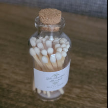 Load image into Gallery viewer, Matches - Vintage Apothecary Mini Jar with Cork Lid
