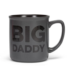 Load image into Gallery viewer, Mug - Coffee or Tea - Stoneware - Black and Dark Grey - Big Daddy
