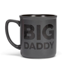 Load image into Gallery viewer, Mug - Coffee or Tea - Stoneware - Black and Dark Grey - Big Daddy
