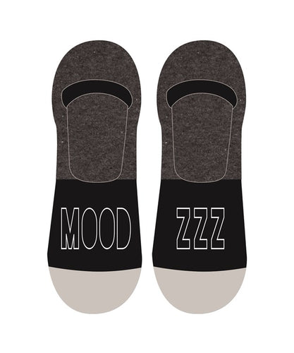 Set the tone for rest and relaxation you deserve with these cute women's no-show socks.  Perfect for relaxing, reading a book, watching tv or bedtime. Makes a great addition to any gift for that special someone. Compact Cotton Anti-microbial Reinforced deep pocket heel and toe. Fits Women's Shoe Size 6-10