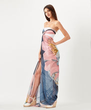 Load image into Gallery viewer, This gorgeous Pareo wrap is perfect for those summer days in the backyard, at the beach or at the cottage.  Soft and lightweight, this wrap is designed to wear as a cover-up, wrap skirt or dress. Let your inner designer shine with the endless possibilities.  You will live in it!!!  Makes a great Birthday, Mother&#39;s Day or Just Because gift.  71&quot; x 71&quot; Polyester Hand wash

