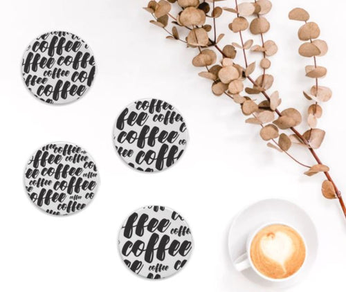 The Perk Coasters are the perfect accompaniment to your favourite hot beverage in the mornings. Each coaster is made of porcelain with a matte finish and 