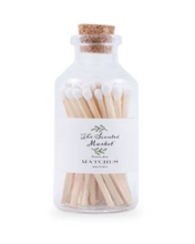 Load image into Gallery viewer, Matches - Vintage Apothecary Mini Jar with Cork Lid
