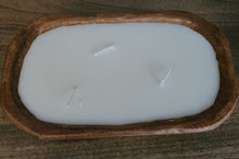 Load image into Gallery viewer, Candle - Dough Bowl Oval - Brown 3 Wicks - 2 Scents
