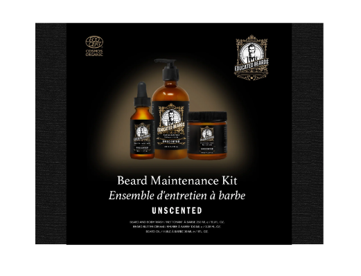 Beard Maintenance Kit - Beard Oil, Beard Wash and Beard Butter Set