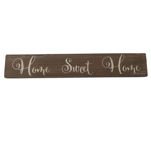 This farmhouse style painted wood plaque with printed 
