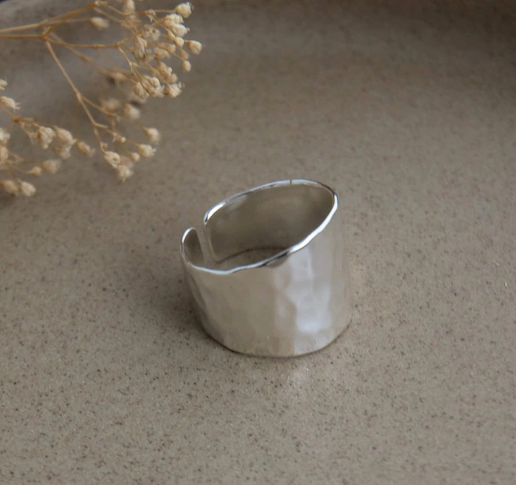 Ring - Adjustable Layla Silver Plated Design