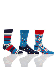 Load image into Gallery viewer, Crew Socks - #1 Dad Giftbox (Set of 3)

