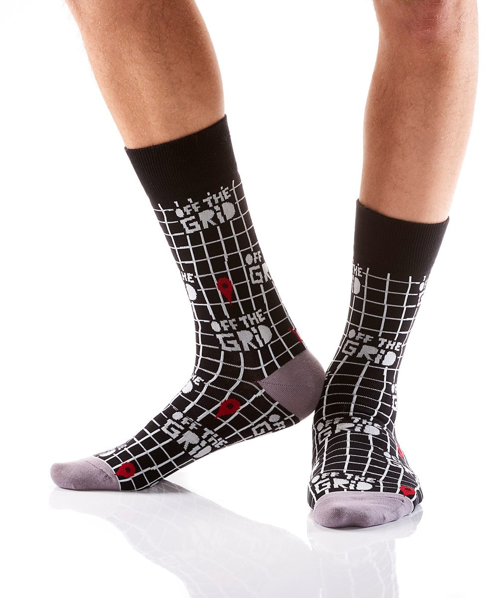 Make a fashion statement with these Men's Crew Socks and their 