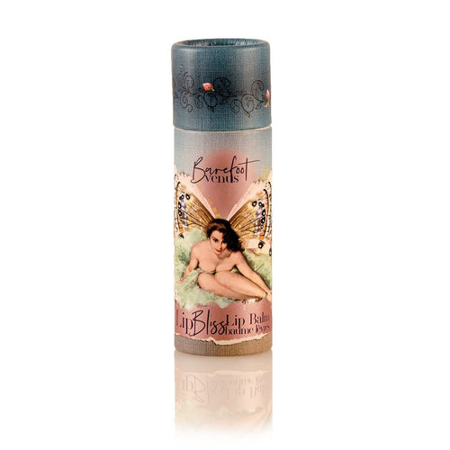 This Barefoot Venus Vanilla Effect Lip Balm with moisturizing Mango Butter is chock full of Vitamin A, and deeply nourishing Shea Butter bursting with Vitamins A, C and E.  The Meadowfoam Oil serves as a natural SPF. 100% natural Lip Bliss.  Pairs perfectly with our other bath and body products and makes an beautiful addition to any gift set.  Made With: Mango Seed Butter Shea Butter Meadowfoam Seed Oil  Grape Seed Oil Size:  8 g
